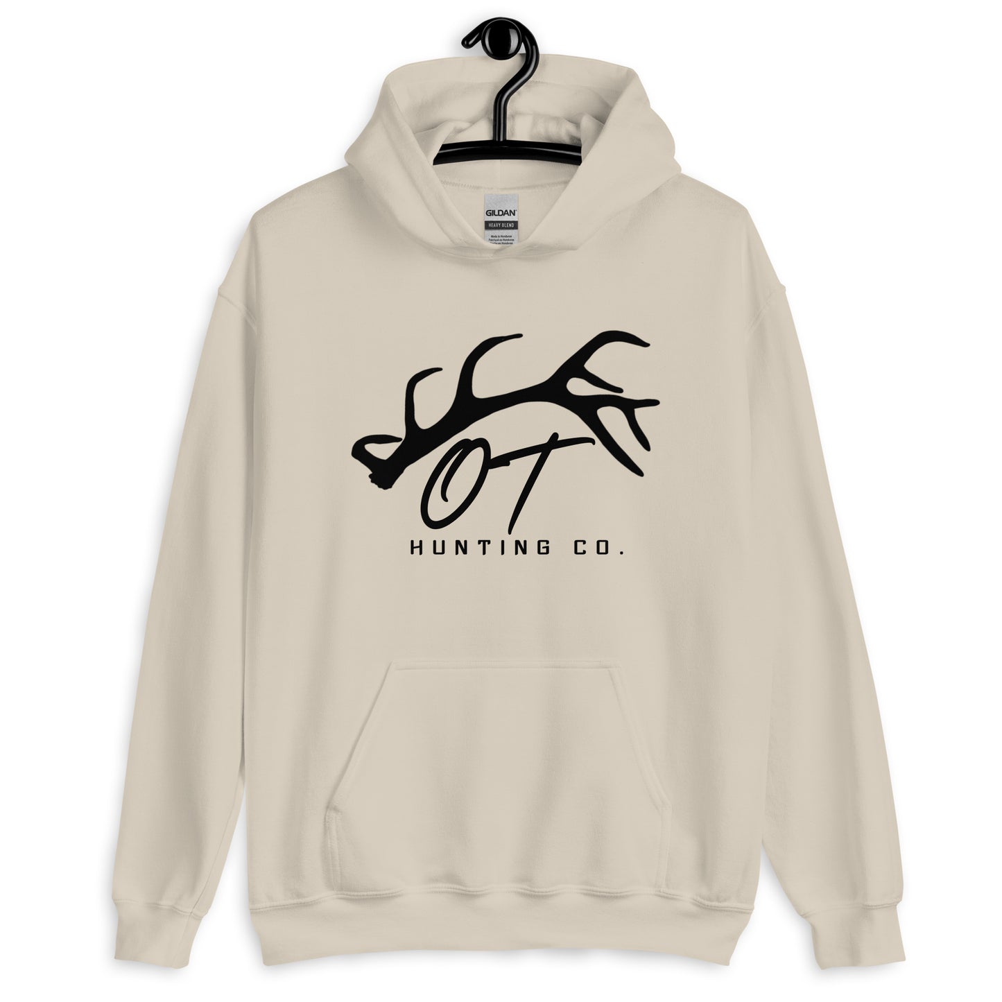 OverTime Hunting Co. Off White OT Logo Hoodie