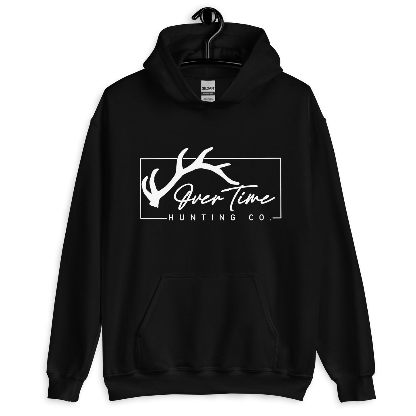 OverTime Hunting Co. Black Box Logo Hoodie