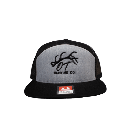 OT Hunting Black + Grey Richardson Trucker Hat