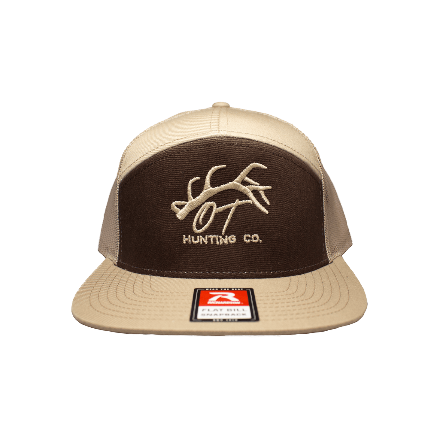 OT Hunting Khaki + Brown Richardson Trucker Hat