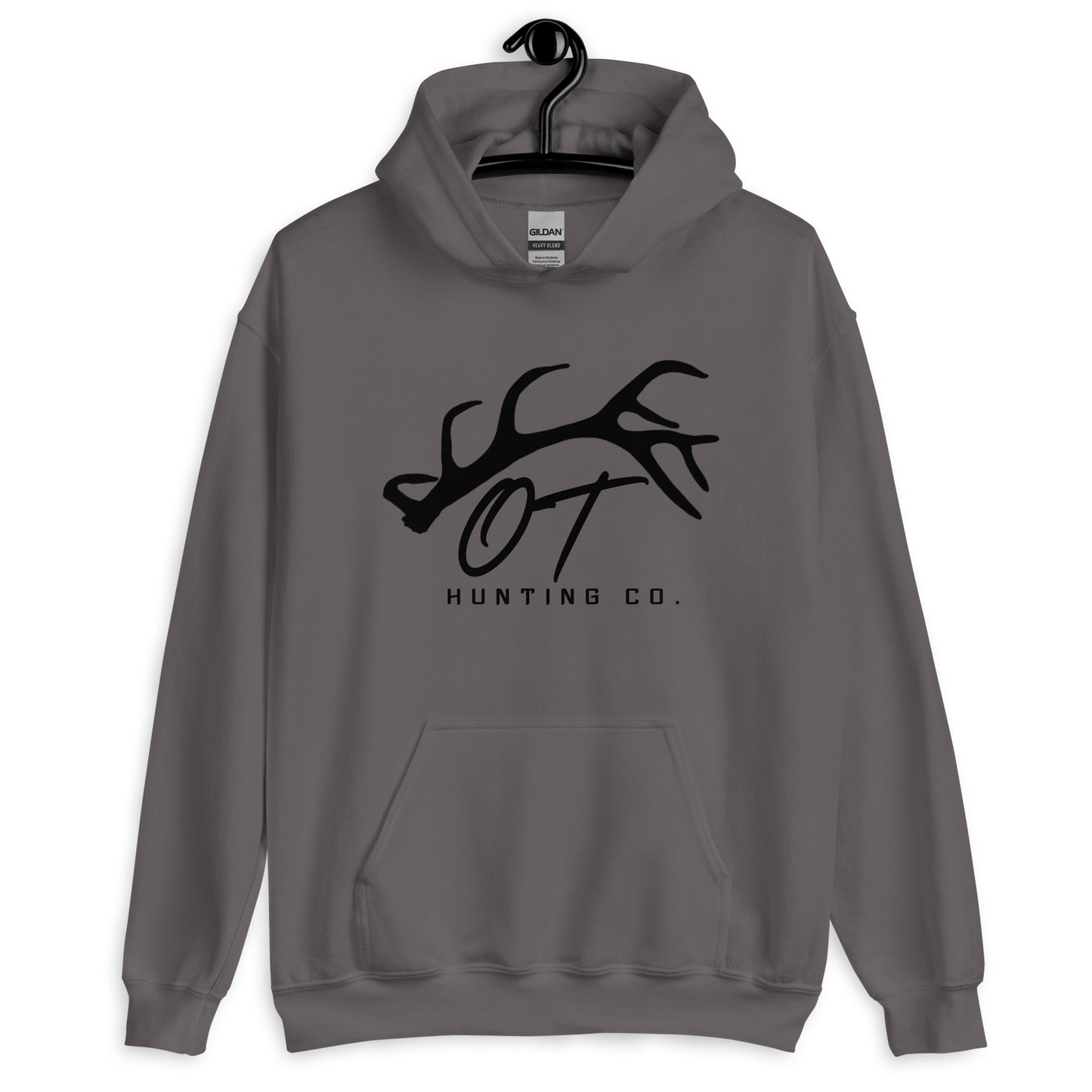 OverTime Hunting Co. Dark Grey OT Logo Hoodie