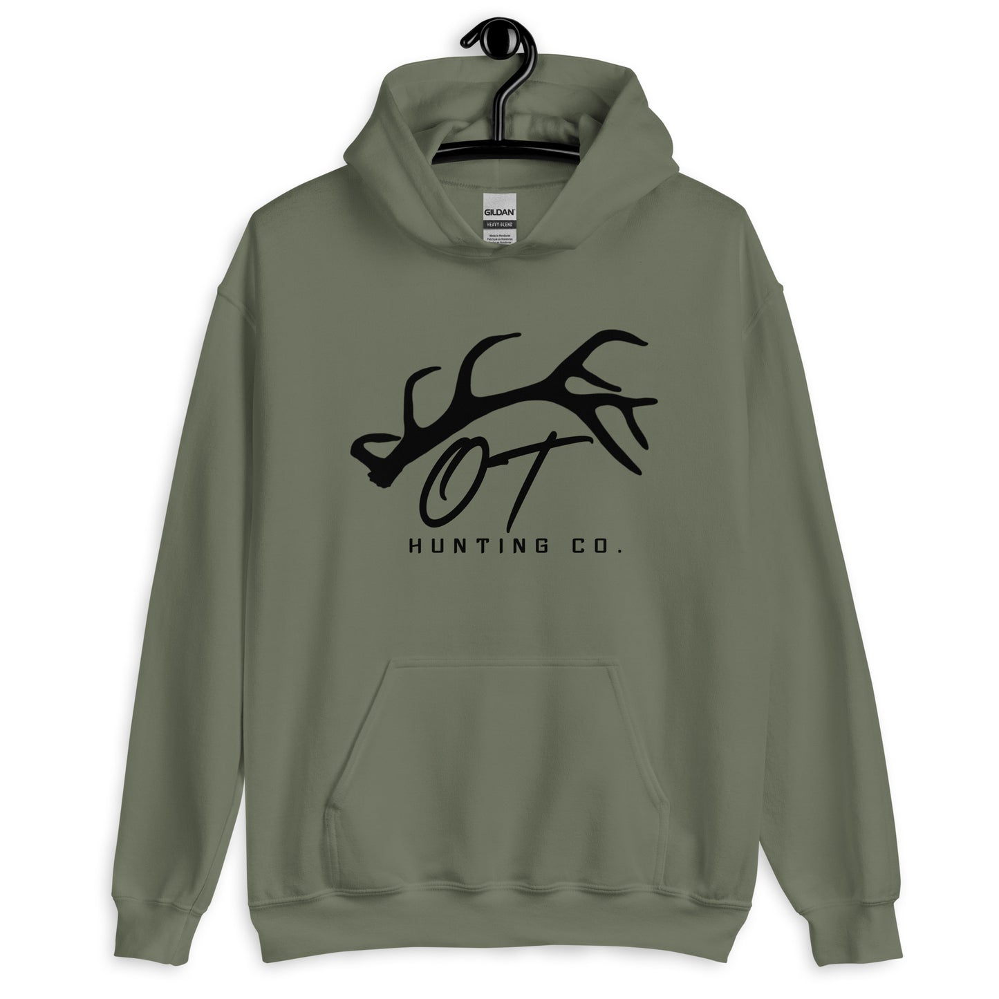 OverTime Hunting Co. Green OT Logo Hoodie