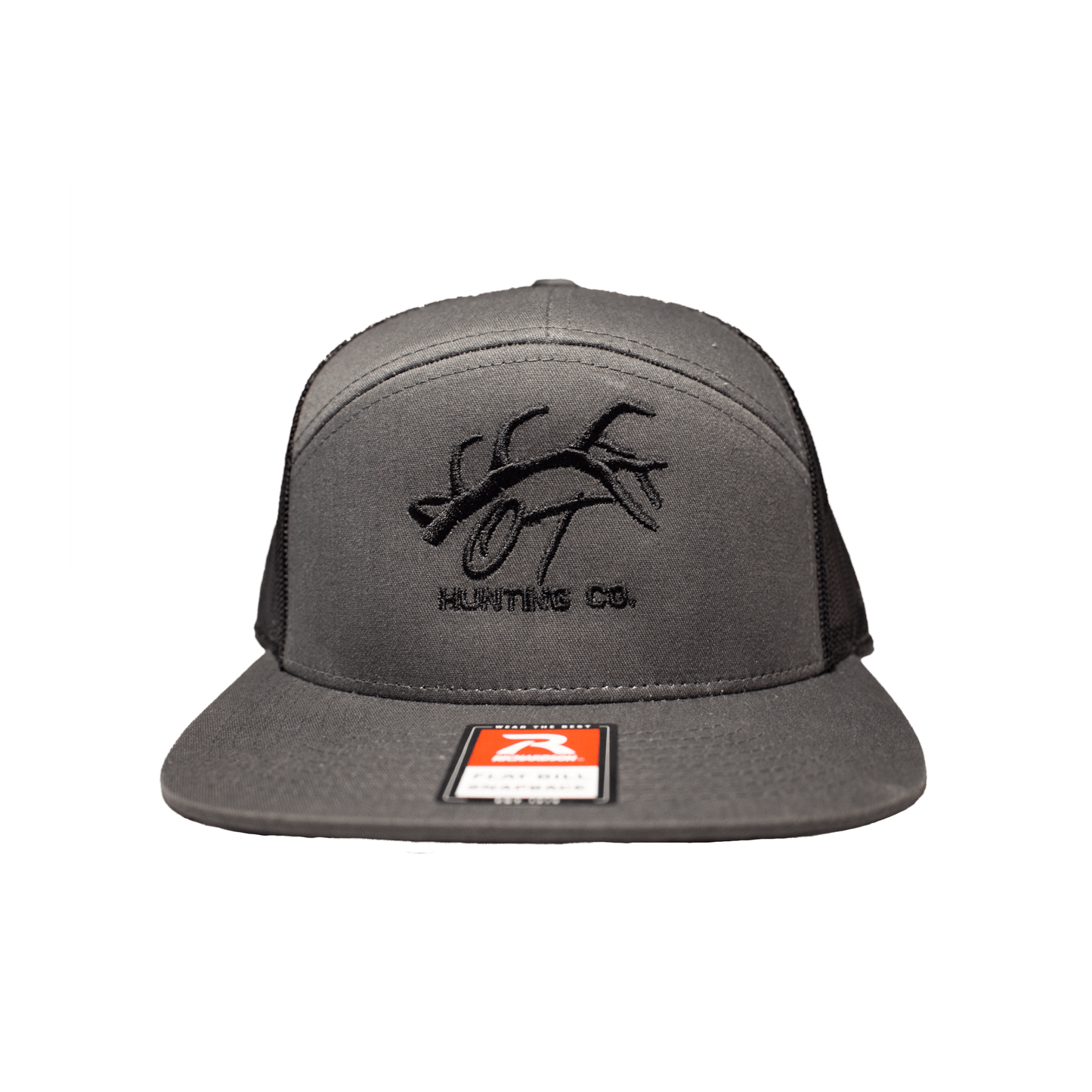 OT Hunting Grey + Black Richardson Trucker Hat