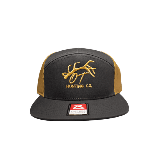 OT Hunting Grey + Yellow Richardson Trucker Hat