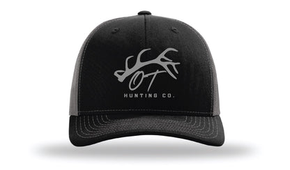 OT Hunting Black + Grey Richardson Trucker Hat