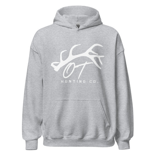 OverTime Hunting Co. Light Grey OT Logo Hoodie